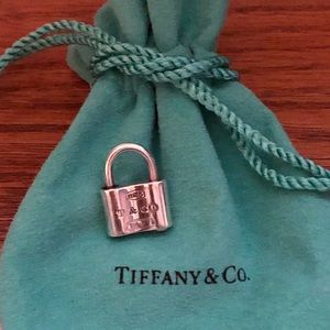 Tiffany & Co 1837 Lock Pendant Charm